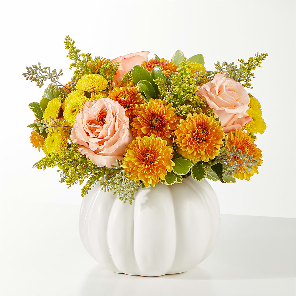 Peachy Pumpkin – DOMINO'S BLOOMS, Granbury TX