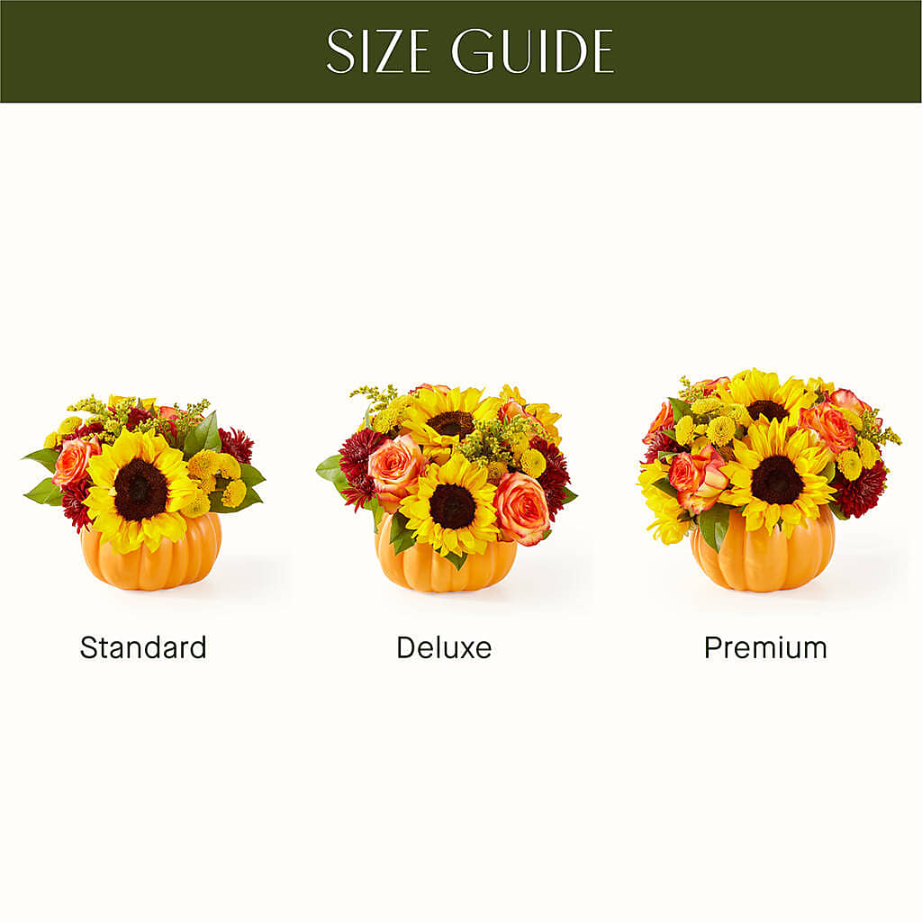 Golden Gourd Pumpkin Bouquet – DOMINO'S BLOOMS, Granbury TX