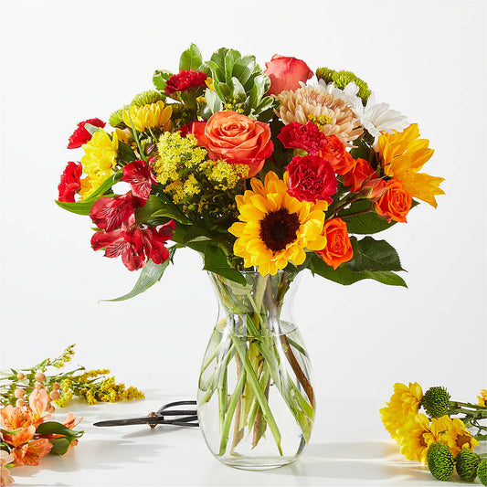 Fall Delight – A Florist Original – DOMINO'S BLOOMS, Granbury TX