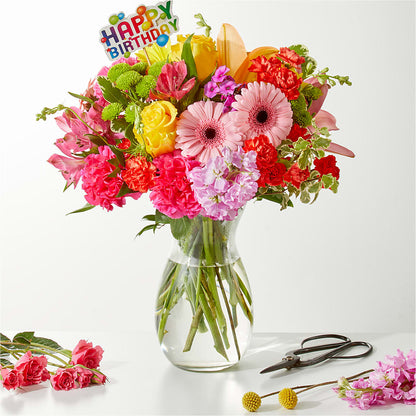 Cue the Confetti - A Florist Original – DOMINO'S BLOOMS, Granbury TX