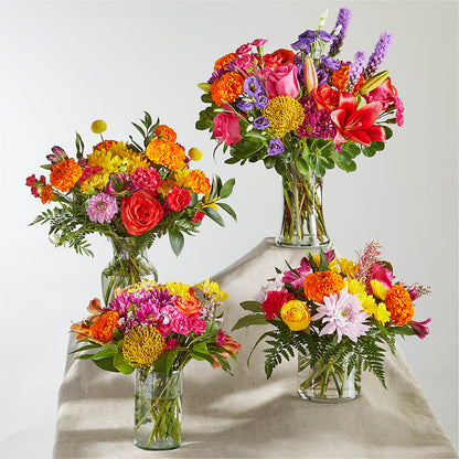Feast of Color – A Florist Original – DOMINO'S BLOOMS, Granbury TX