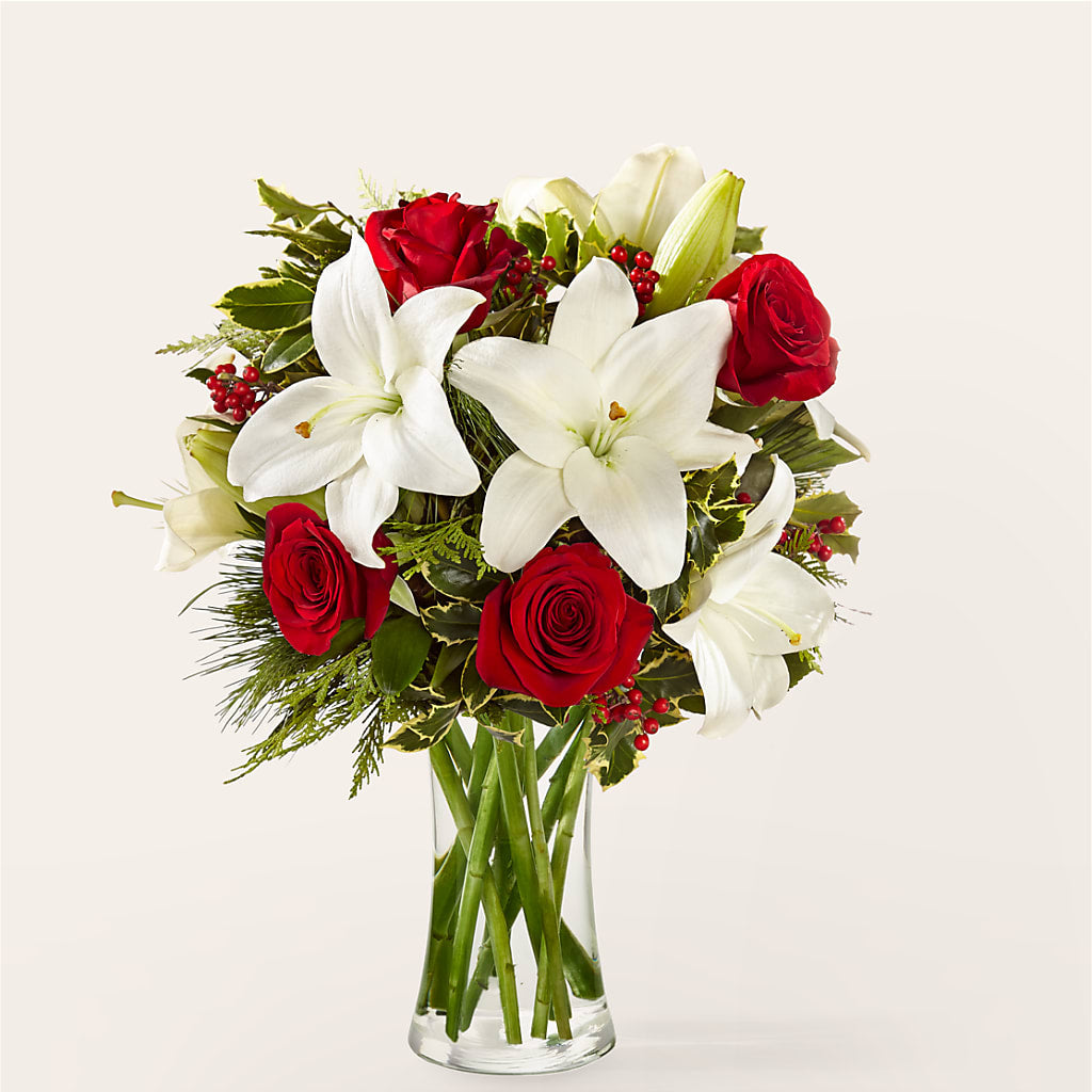 Sparkling Snowflakes Bouquet – DOMINO'S BLOOMS, Granbury TX