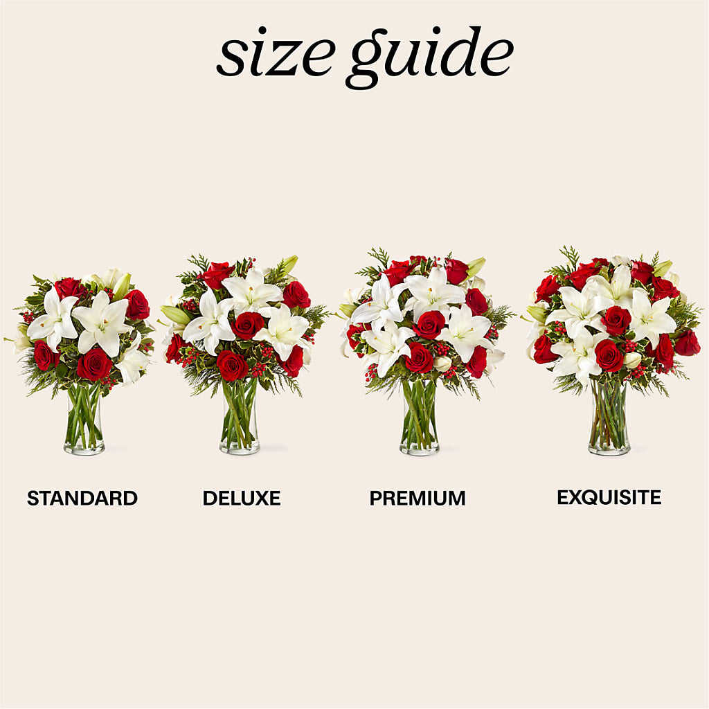 Sparkling Snowflakes Bouquet – DOMINO'S BLOOMS, Granbury TX