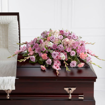 Immorata Casket Spray – DOMINO'S BLOOMS, Granbury TX