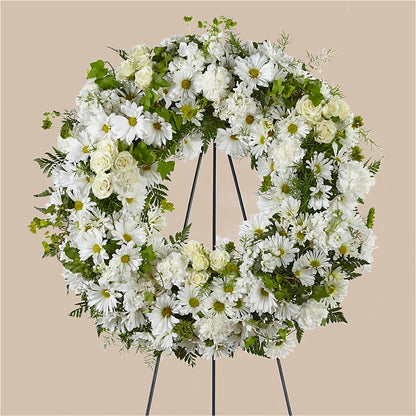 Faithful Wishes Wreath – DOMINO'S BLOOMS, Granbury TX