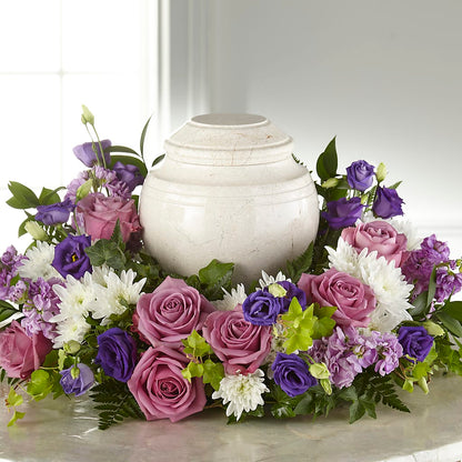 Blooming Sympathy Cremation Adornment – DOMINO'S BLOOMS, Granbury TX