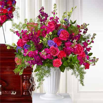 Eternal Day Arrangement – DOMINO'S BLOOMS, Granbury TX