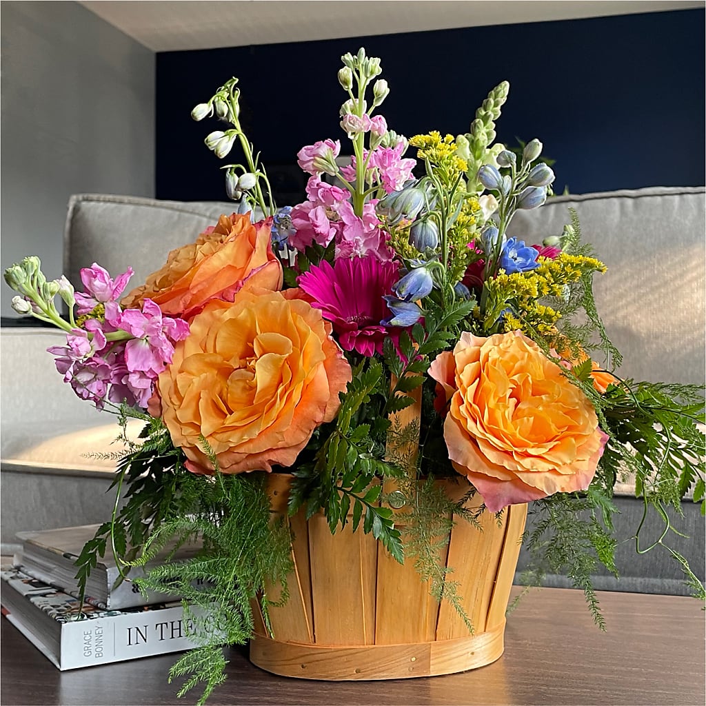 Garden of Life Basket – DOMINO'S BLOOMS, Granbury TX
