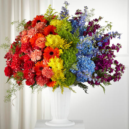 Pride & Unity Arrangement – DOMINO'S BLOOMS, Granbury TX