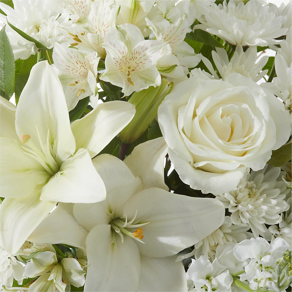 Peaceful Reflections Arrangement – DOMINO'S BLOOMS, Granbury TX