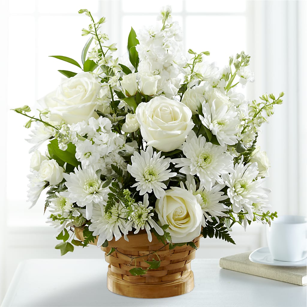 Heartfelt Condolences Arrangement – DOMINO'S BLOOMS, Granbury TX