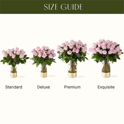 Picture Perfect Pink Rose Bouquet – DOMINO'S BLOOMS, Granbury TX