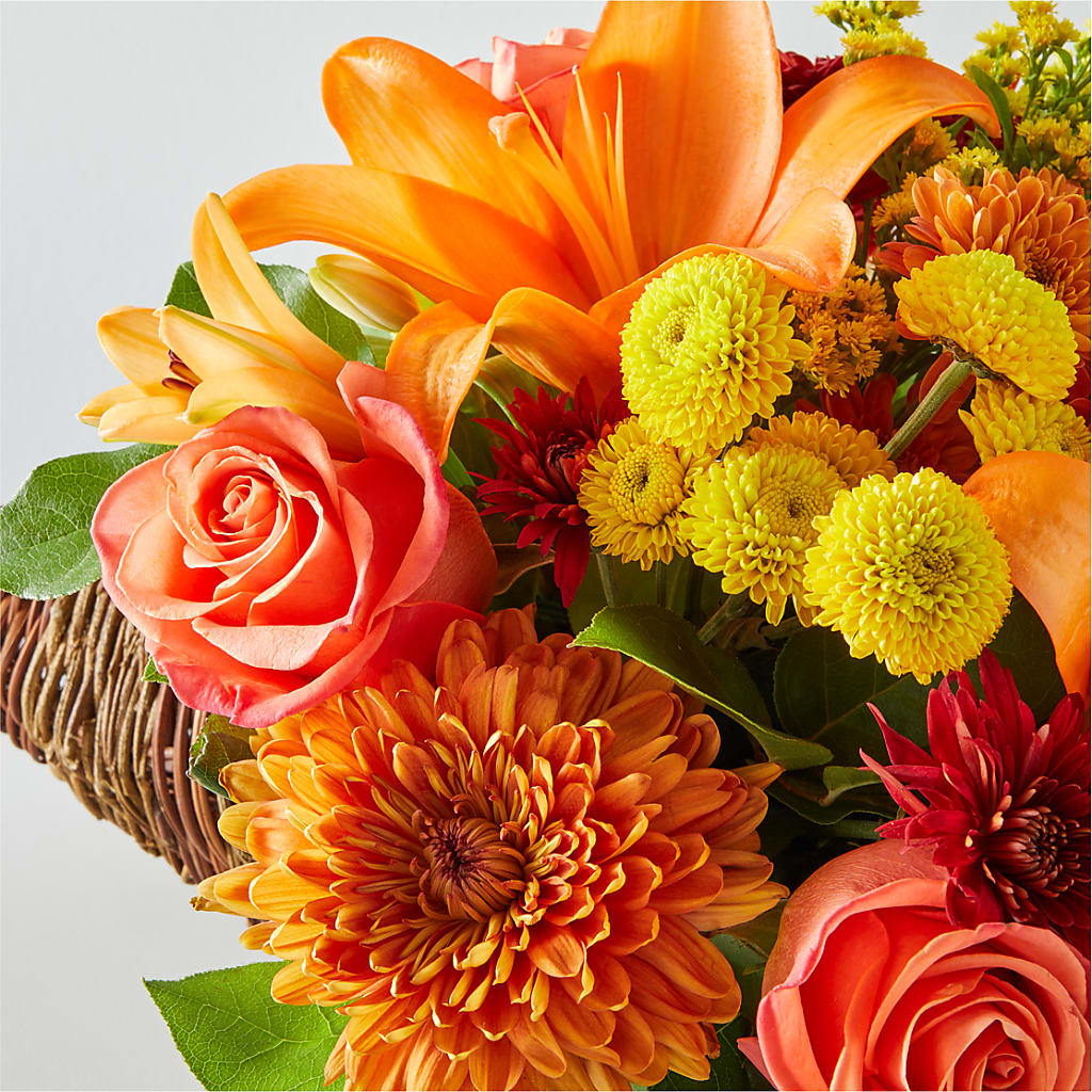 Bouquet of Blessings Cornucopia – DOMINO'S BLOOMS, Granbury TX