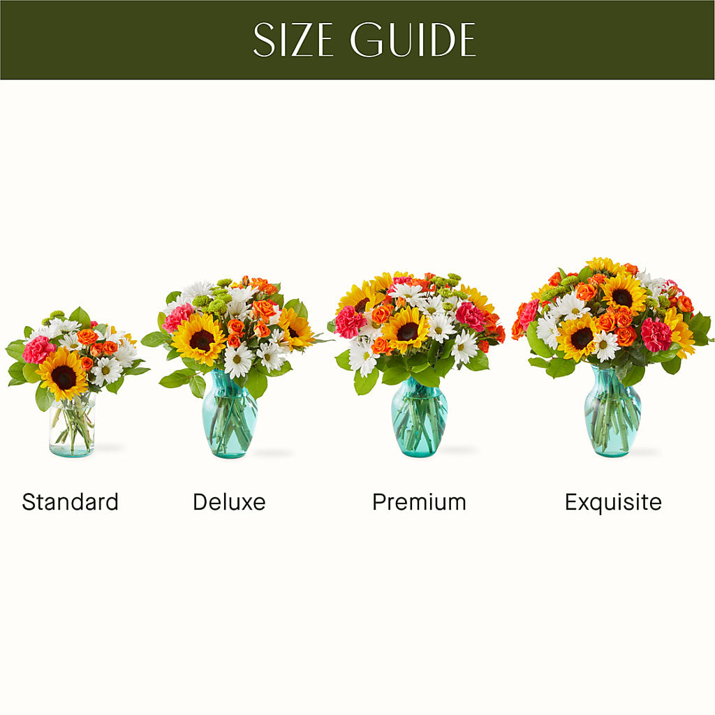 Sun-drenched Blooms Bouquet – DOMINO'S BLOOMS, Granbury TX