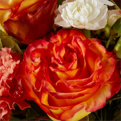 Apricot Glow Bouquet – DOMINO'S BLOOMS, Granbury TX