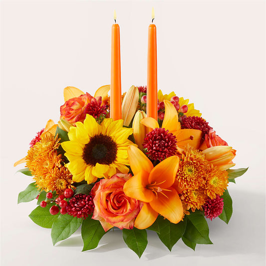 Grateful Centerpiece – DOMINO'S BLOOMS, Granbury TX