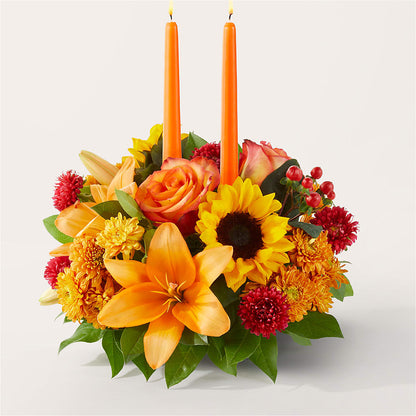 Grateful Centerpiece – DOMINO'S BLOOMS, Granbury TX