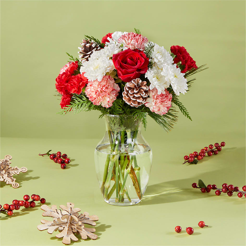 Candy Cane Lane Bouquet – DOMINO'S BLOOMS, Granbury TX
