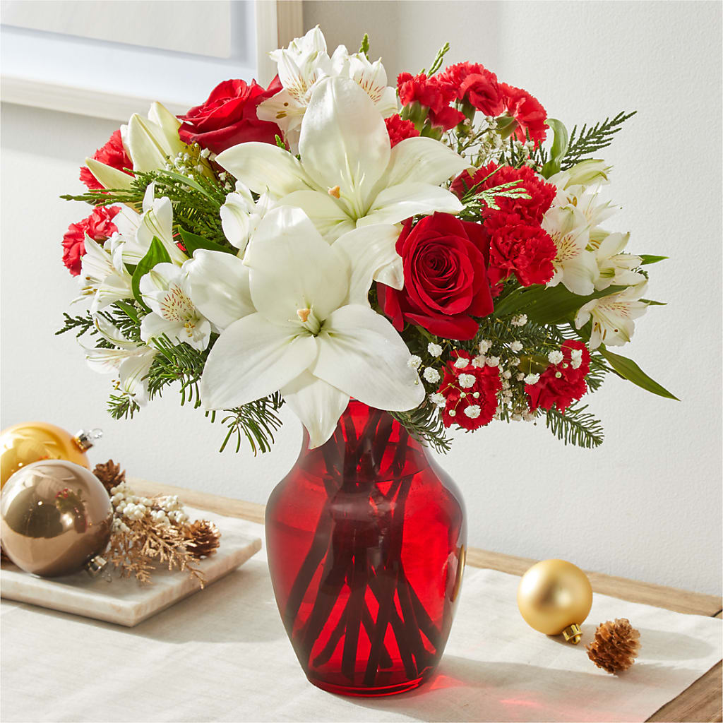 Holiday Season Bouquet – DOMINO'S BLOOMS, Granbury TX