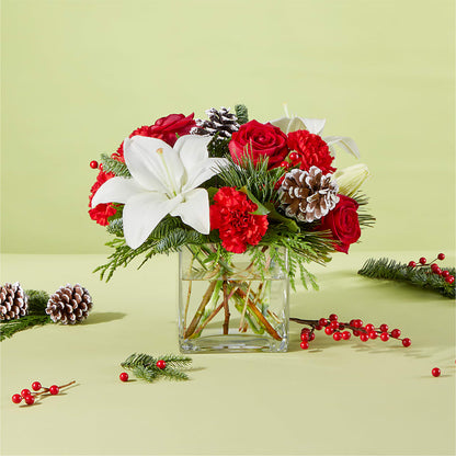 Glistening Icicles Bouquet – DOMINO'S BLOOMS, Granbury TX
