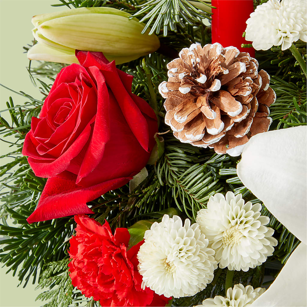 Seasonal Festivities Centerpiece – DOMINO'S BLOOMS, Granbury TX