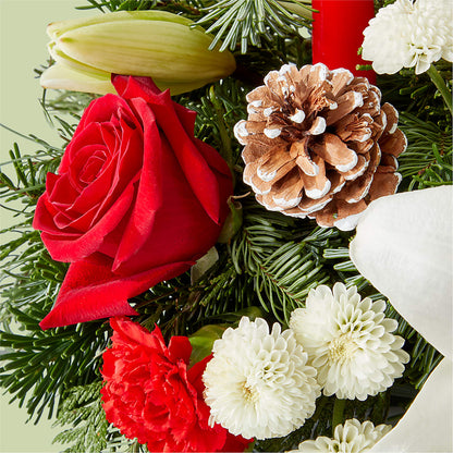 Seasonal Festivities Centerpiece – DOMINO'S BLOOMS, Granbury TX