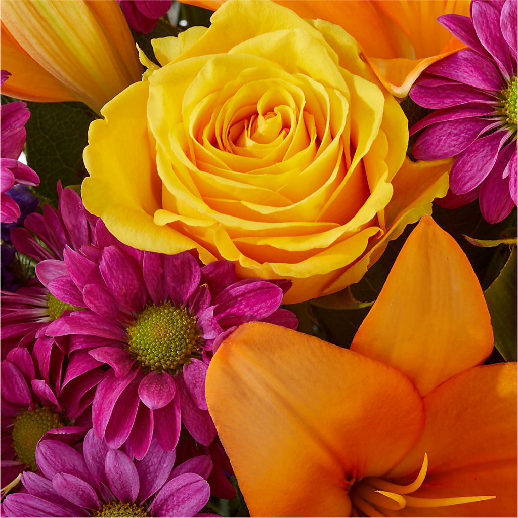 Colorful Visions Bouquet – DOMINO'S BLOOMS, Granbury TX