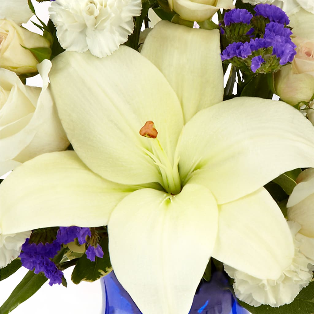 Sapphire Rush Bouquet – DOMINO'S BLOOMS, Granbury TX