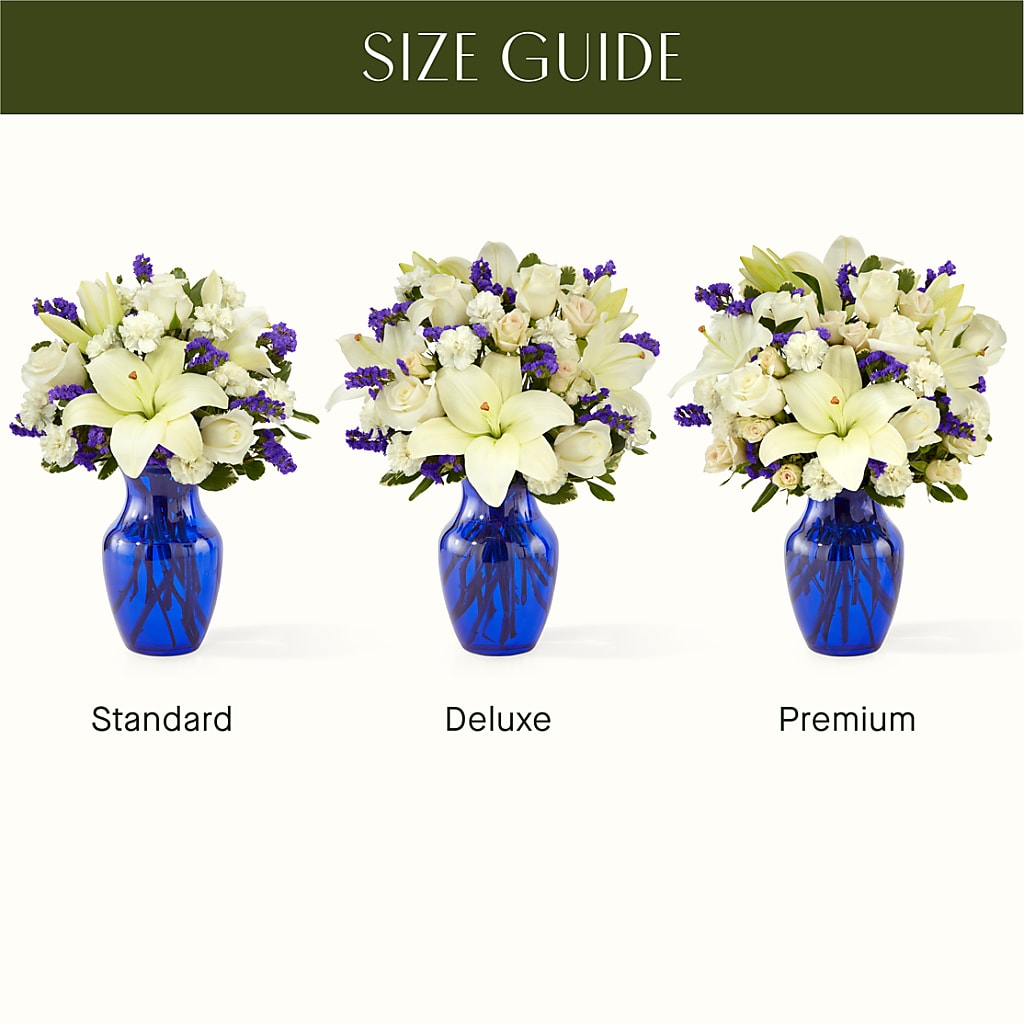 Sapphire Rush Bouquet – DOMINO'S BLOOMS, Granbury TX