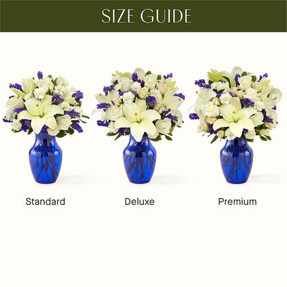 Sapphire Rush Bouquet – DOMINO'S BLOOMS, Granbury TX