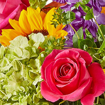 Vibrant Greetings Bouquet – DOMINO'S BLOOMS, Granbury TX