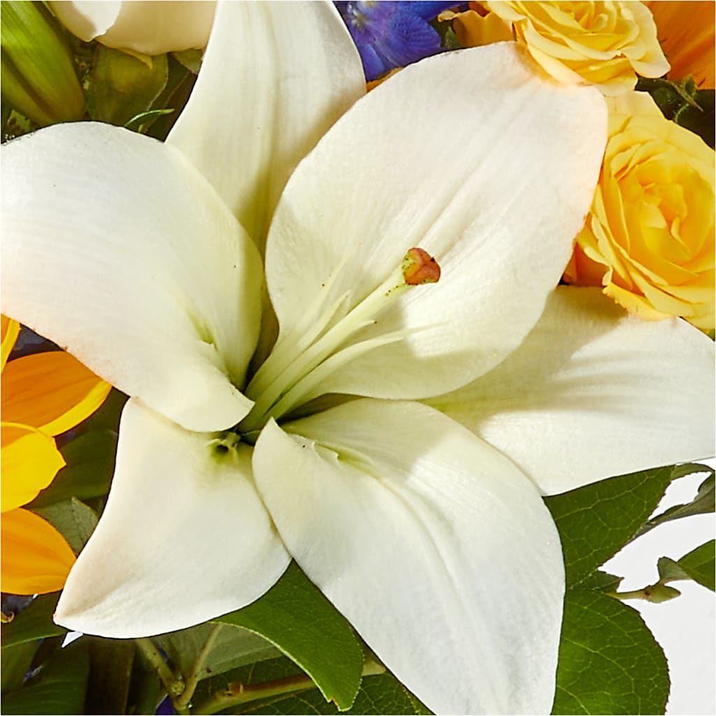 Wonderfully Sunny Bouquet – DOMINO'S BLOOMS, Granbury TX