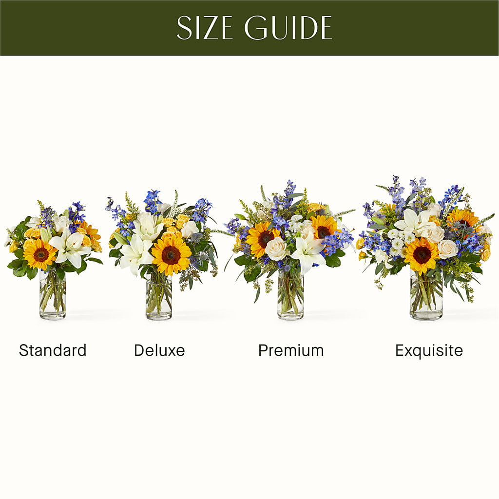 Wonderfully Sunny Bouquet – DOMINO'S BLOOMS, Granbury TX