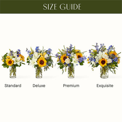 Wonderfully Sunny Bouquet – DOMINO'S BLOOMS, Granbury TX