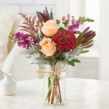 Moody Hues Bouquet – DOMINO'S BLOOMS, Granbury TX