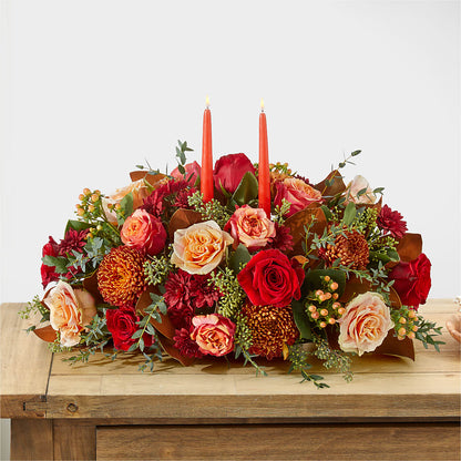 Gather Near Centerpiece – DOMINO'S BLOOMS, Granbury TX