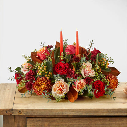 Gather Near Centerpiece – DOMINO'S BLOOMS, Granbury TX