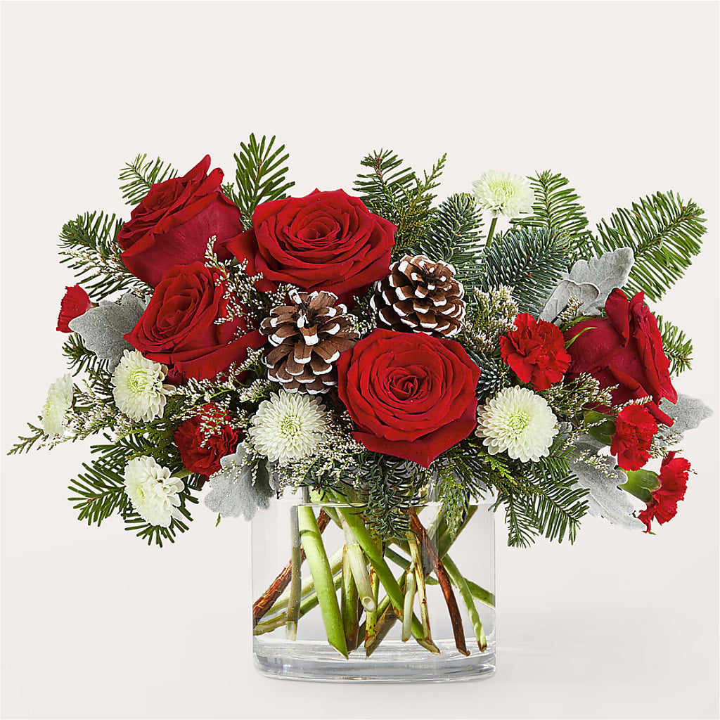 Yule Cheer Bouquet – DOMINO'S BLOOMS, Granbury TX