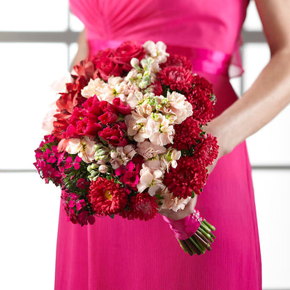 Pink Effervescence Bouquet – DOMINO'S BLOOMS, Granbury TX