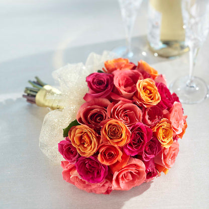 Sweet Roses Bouquet – DOMINO'S BLOOMS, Granbury TX