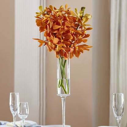 Orange Mokara Bouquet – DOMINO'S BLOOMS, Granbury TX