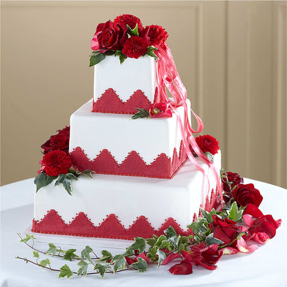 Forever Happiness Cake Decor – DOMINO'S BLOOMS, Granbury TX