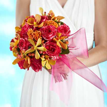 Brilliant Shades of Love Bouquet – DOMINO'S BLOOMS, Granbury TX