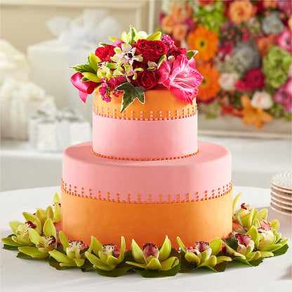 Sweet Citrus Cake Decor – DOMINO'S BLOOMS, Granbury TX
