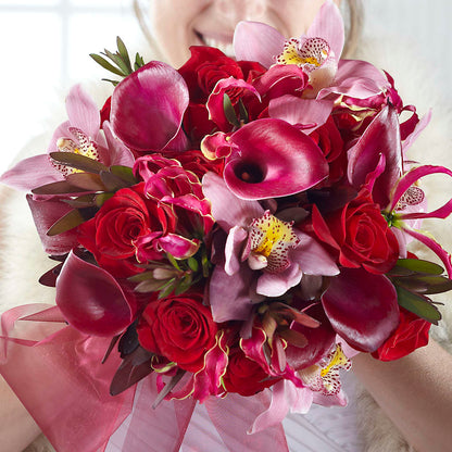 Heart of Hearts Bouquet – DOMINO'S BLOOMS, Granbury TX